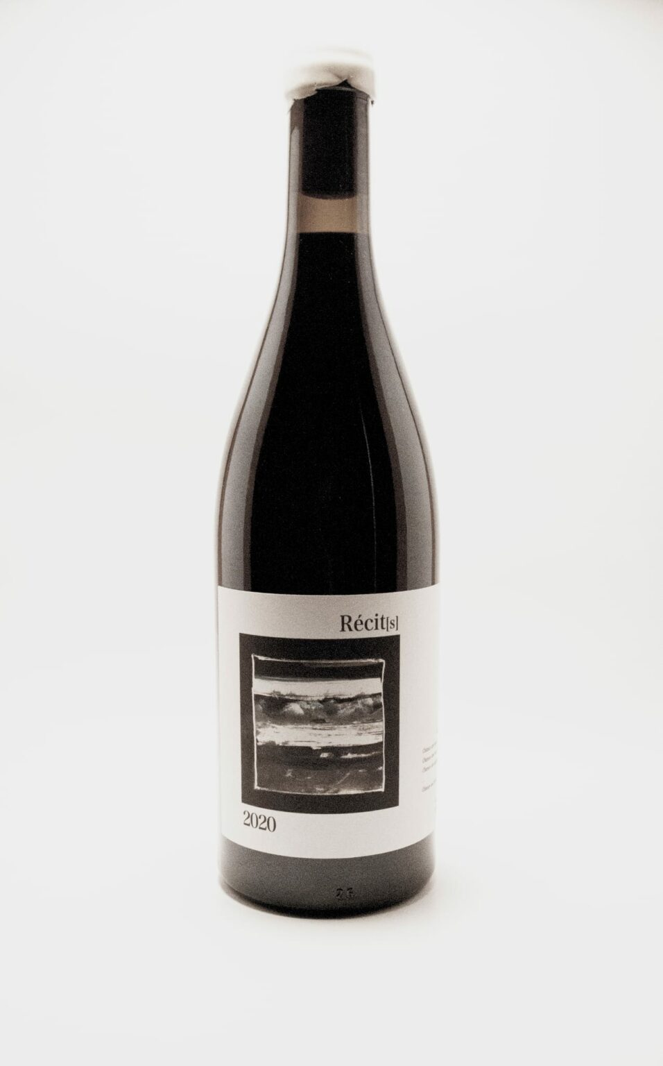 bouteille de la cuvée Récit(s) rouge grand vin du Languedoc élevé en fûts pour des émotions gastronomiques
